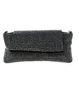 I.N.C. International Concepts Mesh East West Baguette Bag