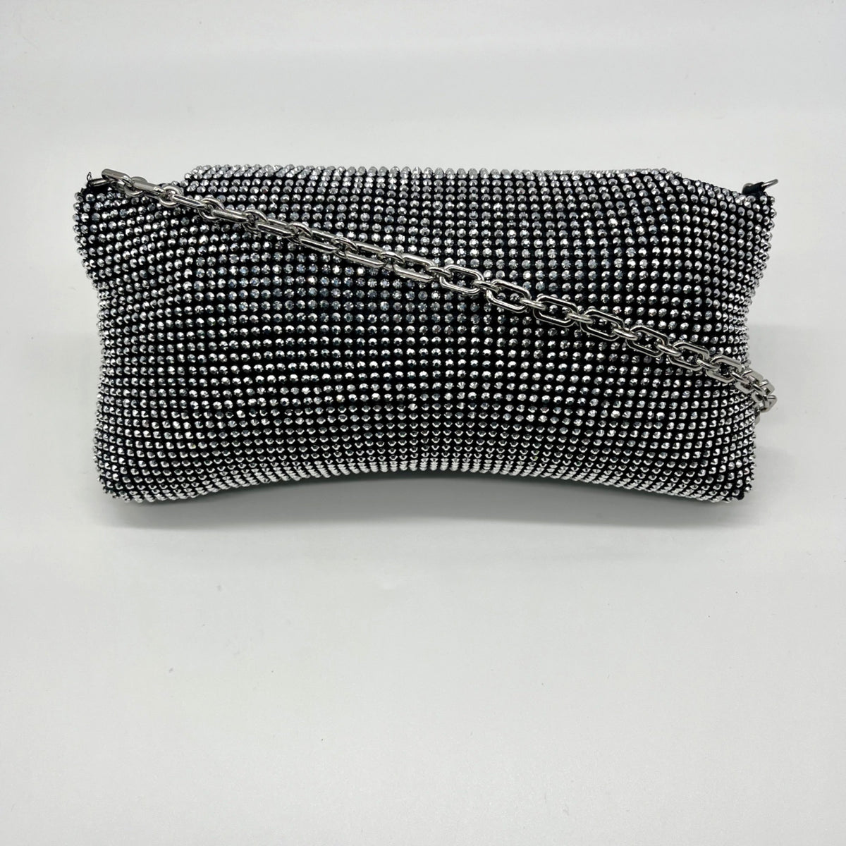 I.N.C. International Concepts Mesh East West Baguette Bag