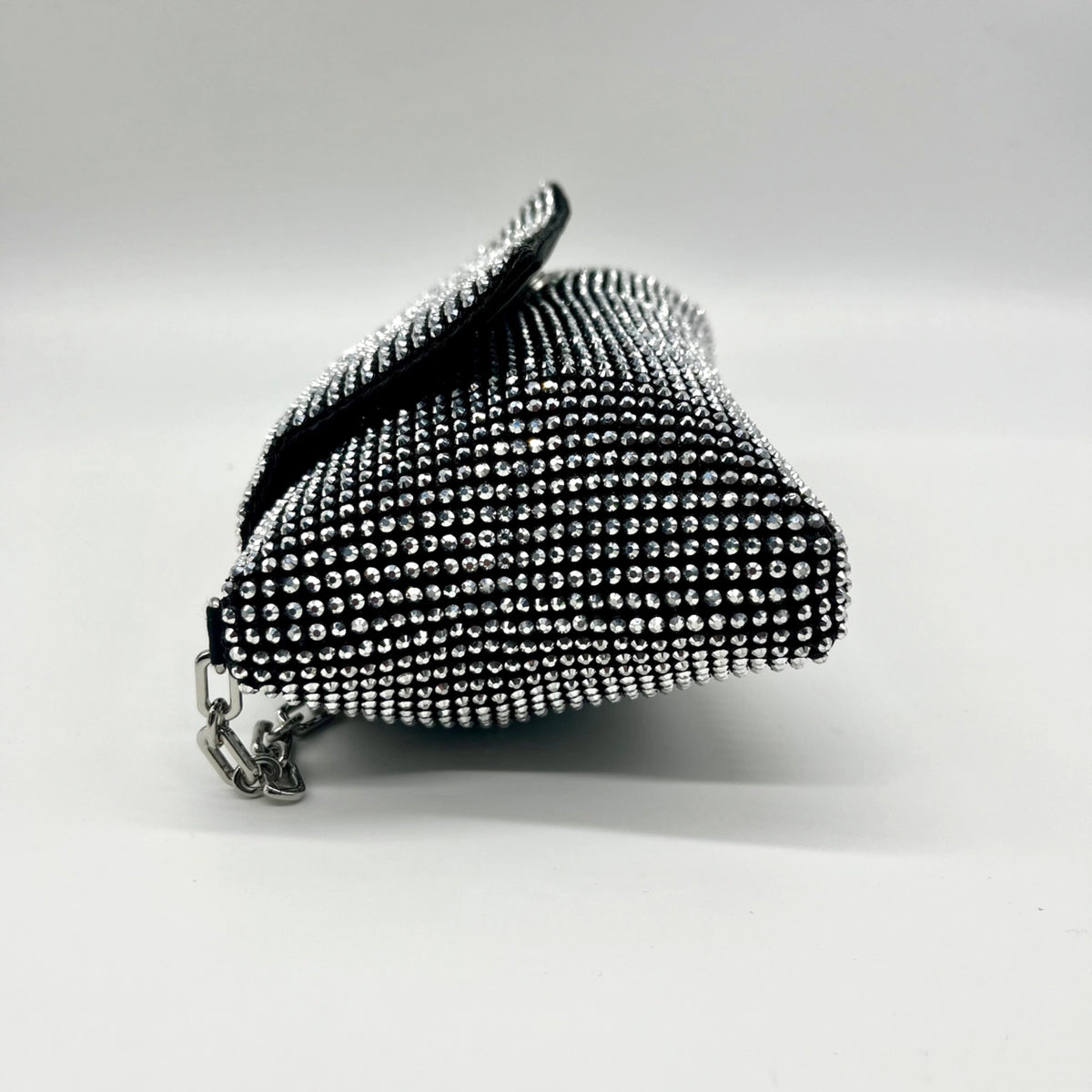 I.N.C. International Concepts Mesh East West Baguette Bag