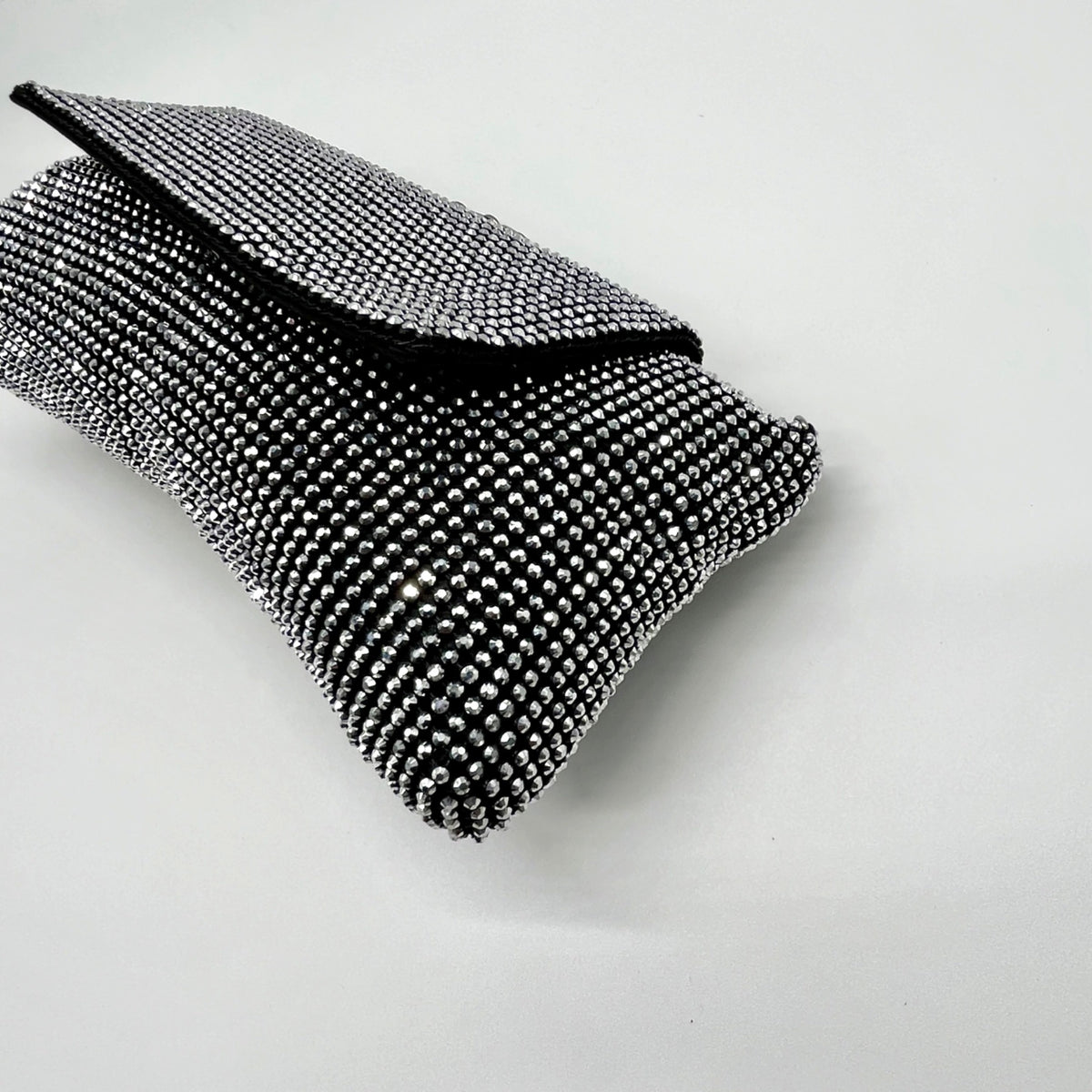 I.N.C. International Concepts Mesh East West Baguette Bag