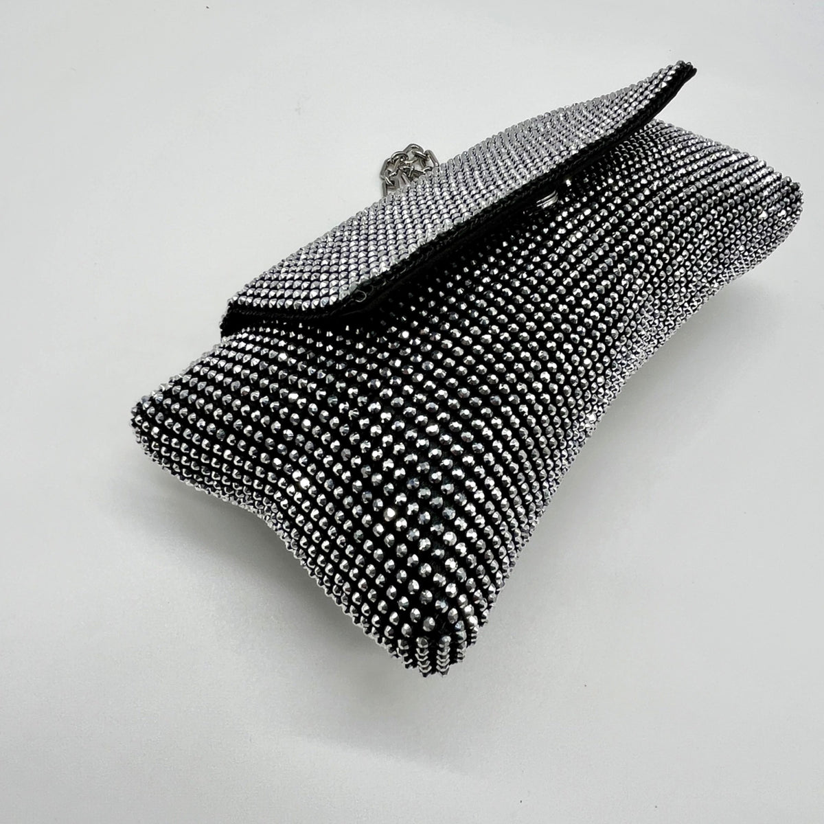 I.N.C. International Concepts Mesh East West Baguette Bag