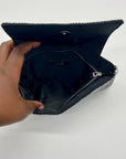 I.N.C. International Concepts Mesh East West Baguette Bag