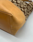 Coach Khaki Jacquard Canvas Y2K Soho Hobo Bag-2156