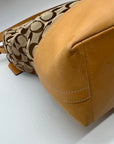 Coach Khaki Jacquard Canvas Y2K Soho Hobo Bag-2156