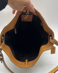 Coach Khaki Jacquard Canvas Y2K Soho Hobo Bag-2156