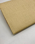 Leslie Dasch Beige Cabana Clutch Straw Bag