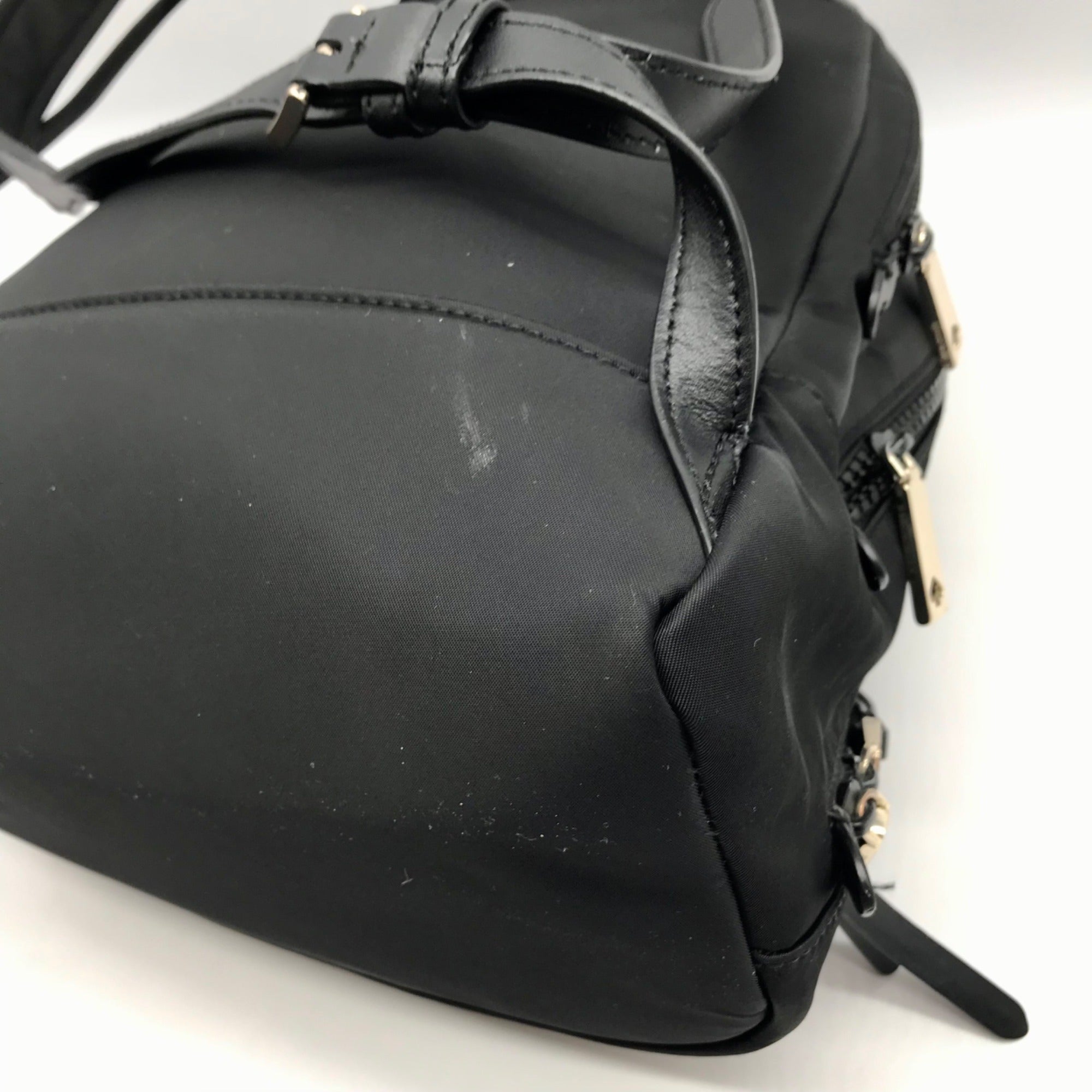 Kate Spade Black Nylon Karissa Backpack