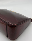 Michael Kors Oxblood Rouge Sombre Leather Shoulder Bag Gift Set