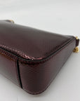 Michael Kors Oxblood Rouge Sombre Leather Shoulder Bag Gift Set