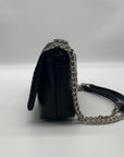 I.N.C. International Concepts Black Crystal Ajae Quilted Crossbody  -  NWT