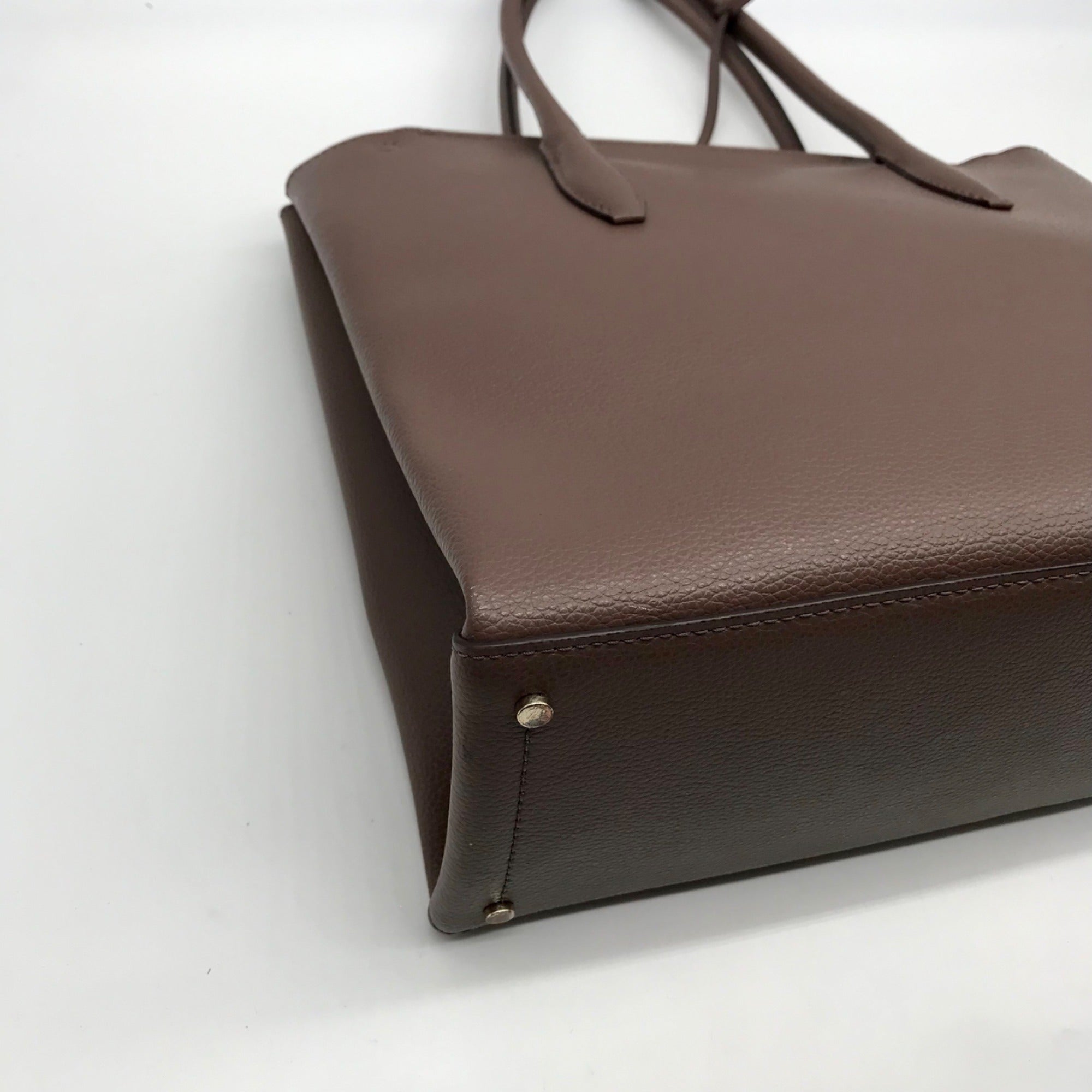 Kate Spade Nutmeg Pebbled Leather Eva Satchel Bag