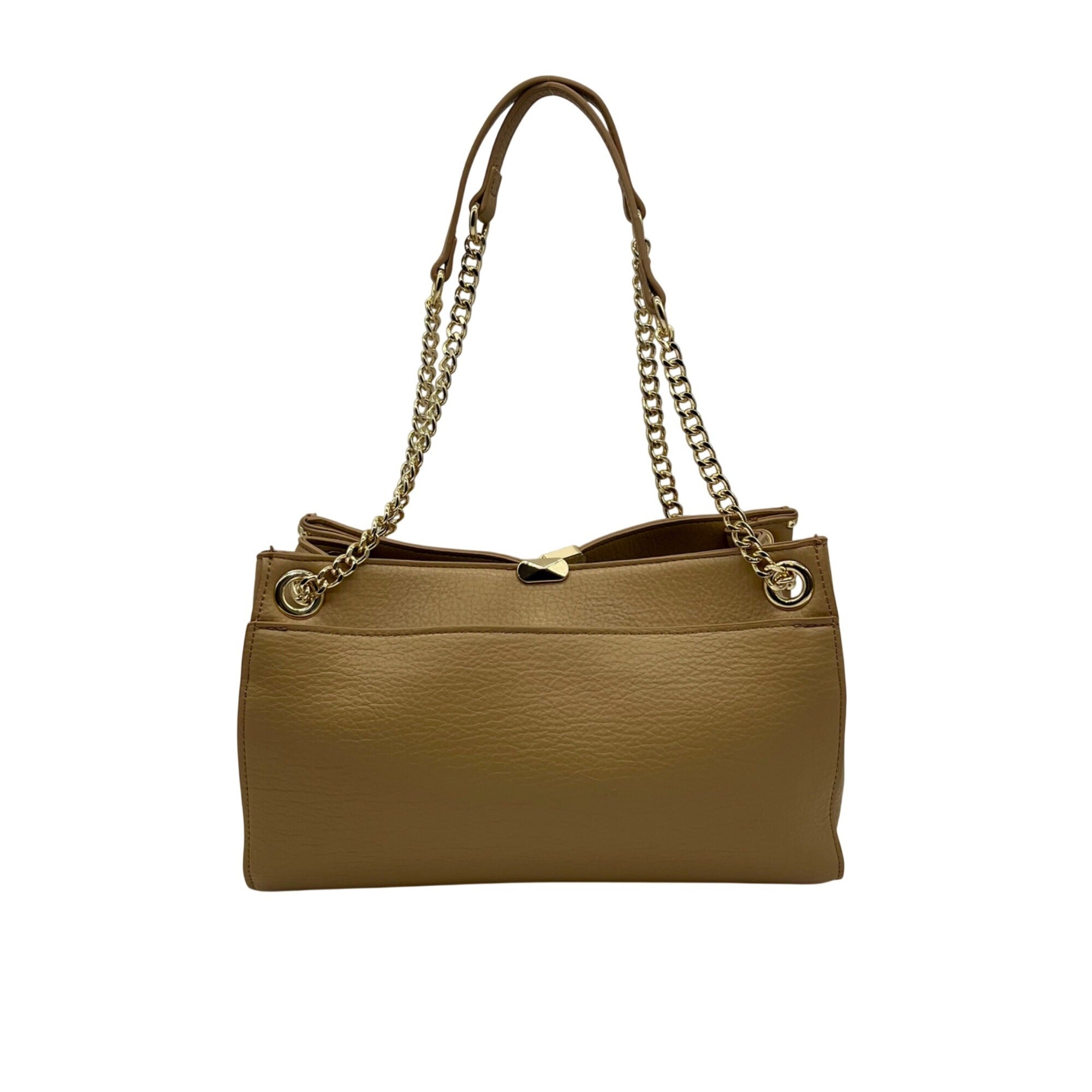 I.N.C. International Concepts Beige Leather Shoulder Bag