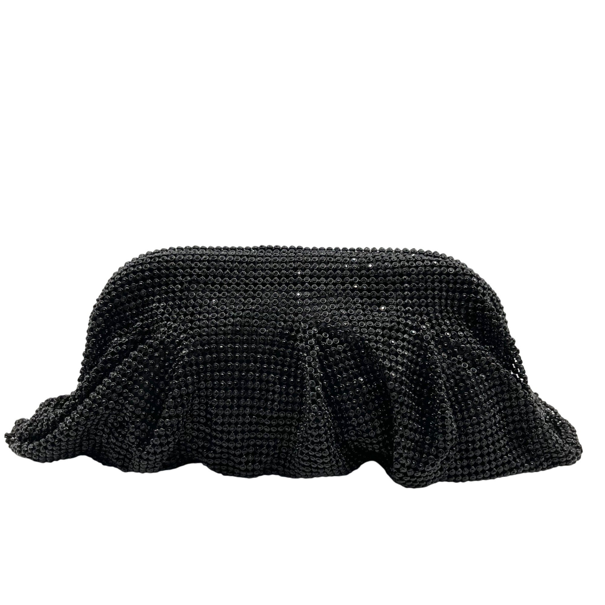 I.N.C. International Concepts Black Pleated Convertible Clutch