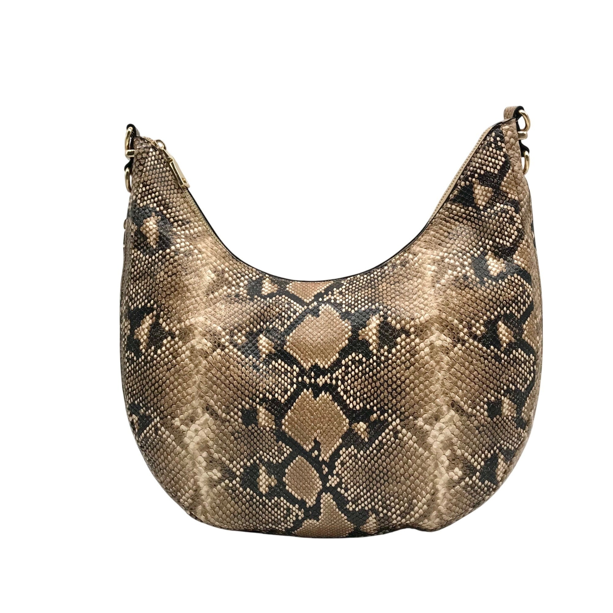 I.N.C. International Concepts Camel Snake Embossed Crossbody Bag 