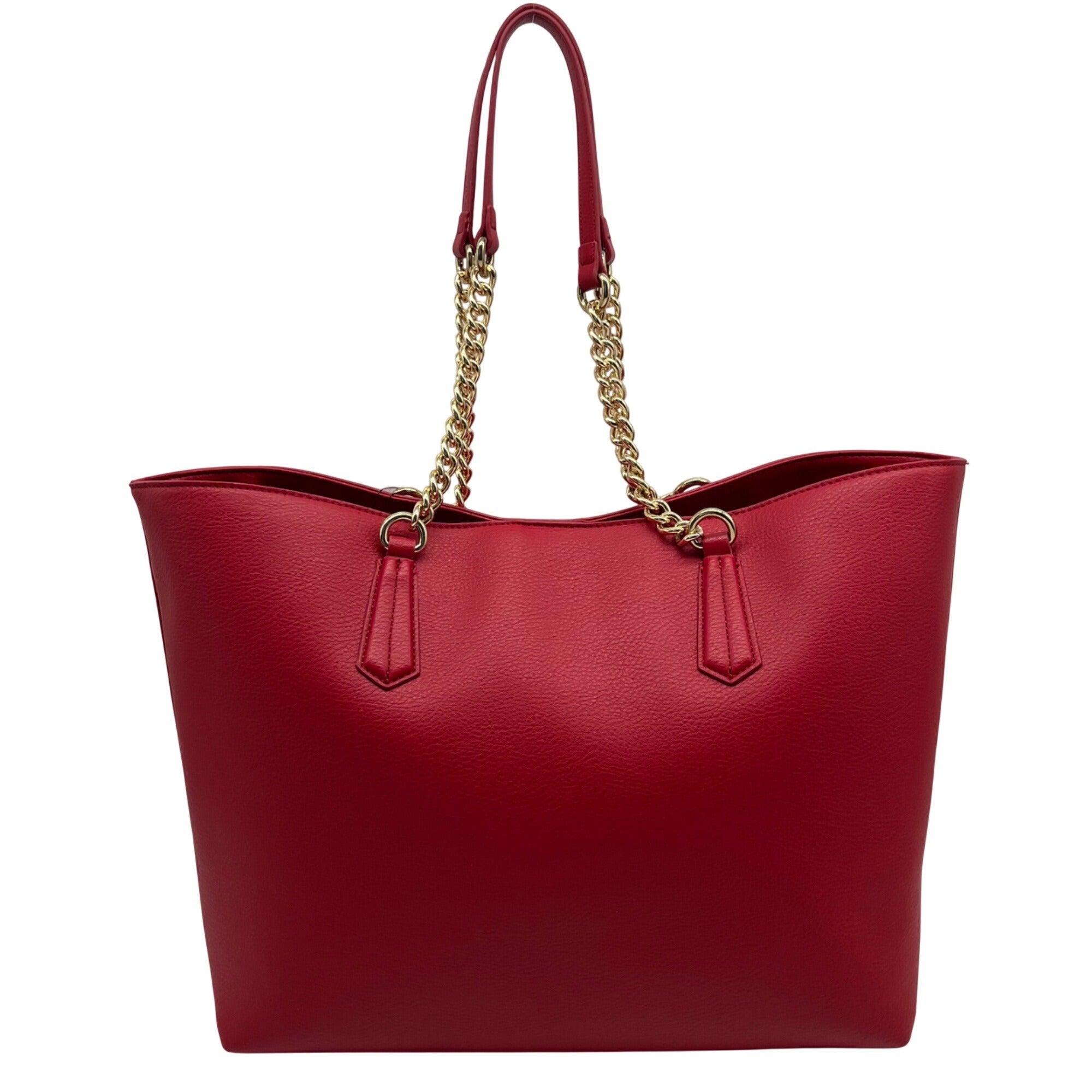 I.N.C. International Concepts Red Zoiey 2-in-1 Leather Shoulder Bag