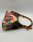 Etro Multicolored Canvas Shoulder Bag