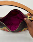 Etro Multicolored Canvas Shoulder Bag