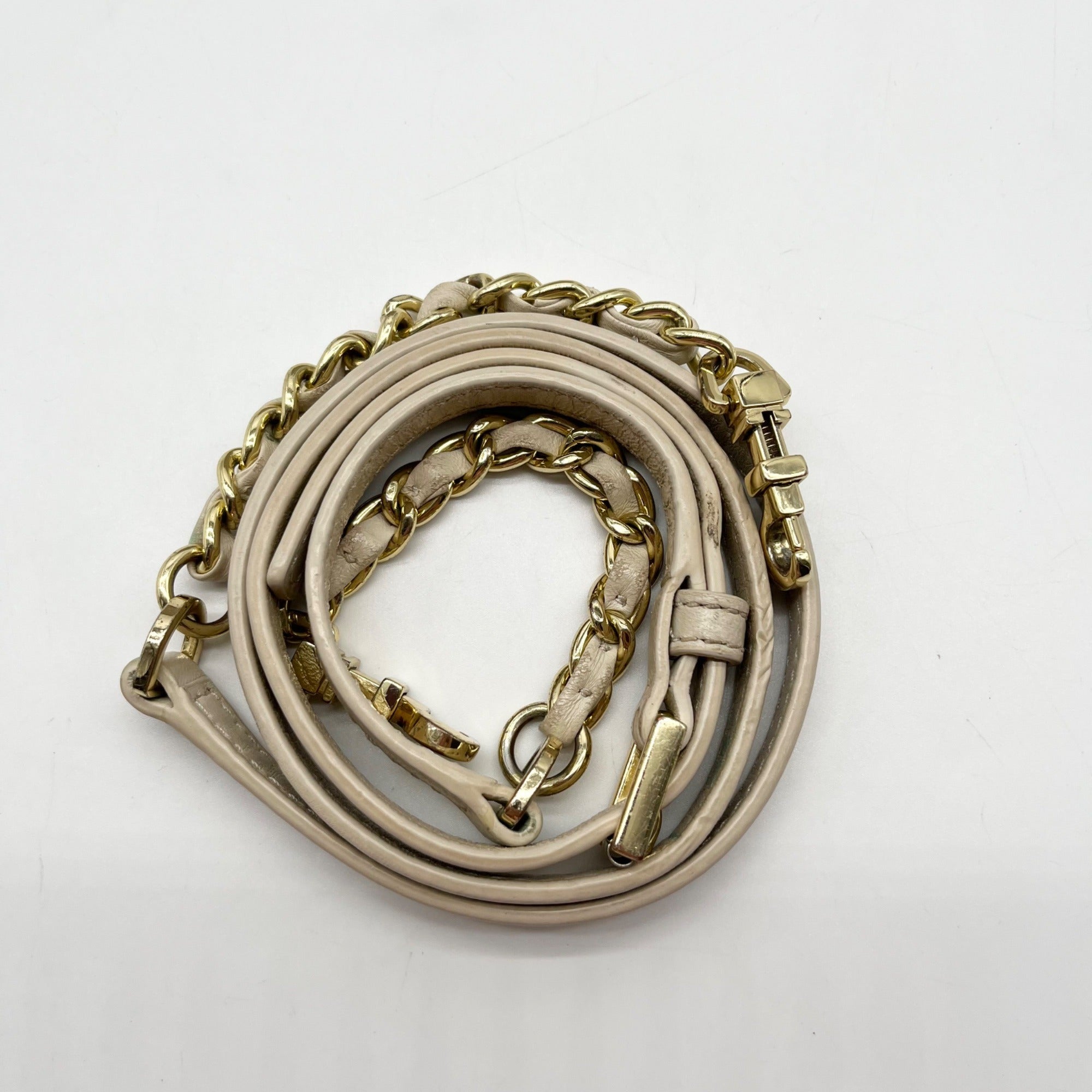 Tory Burch Ivory Leather Alexa Combo Crossbody