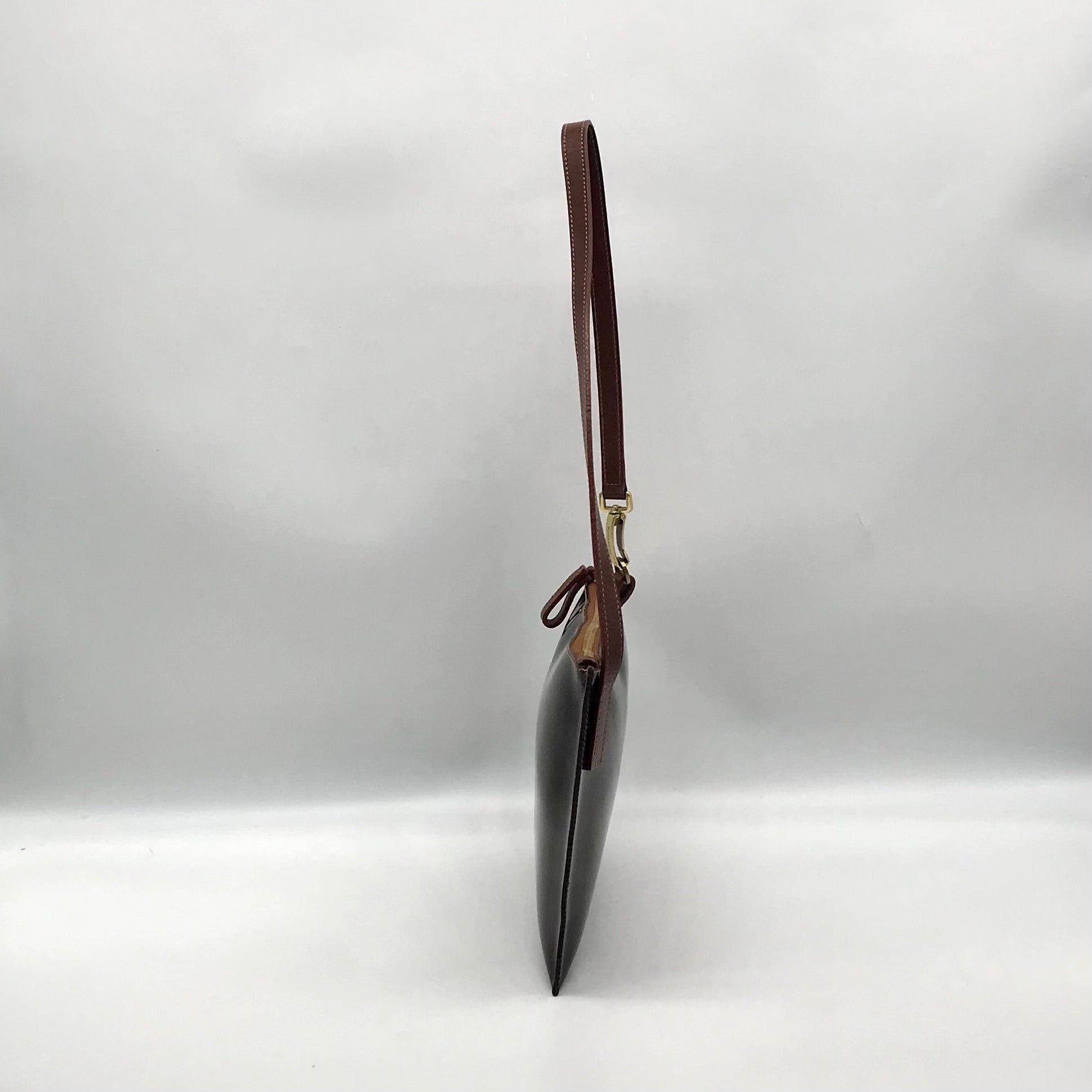 Burberry Brown Vinyl Nova Check Shoulder Bag
