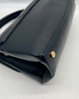 On 34th Black Kristt Solid Top Handle Convertible Satchel Bag