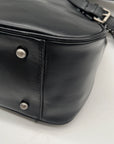Patricia Nash Athani Black Large Leather Shoulder Bag