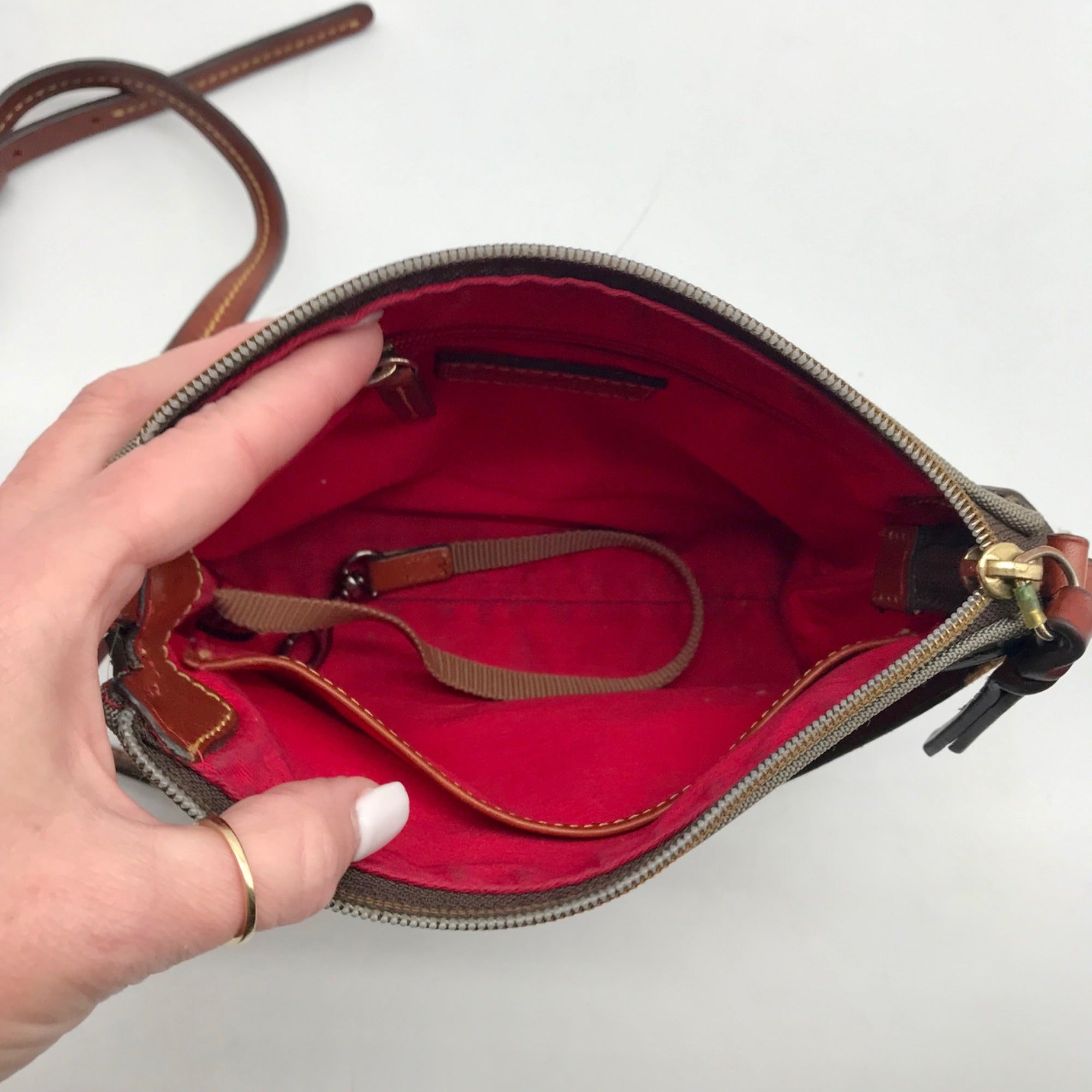 Dooney &amp; Bourke Nylon Crossbody Pouchette Bag