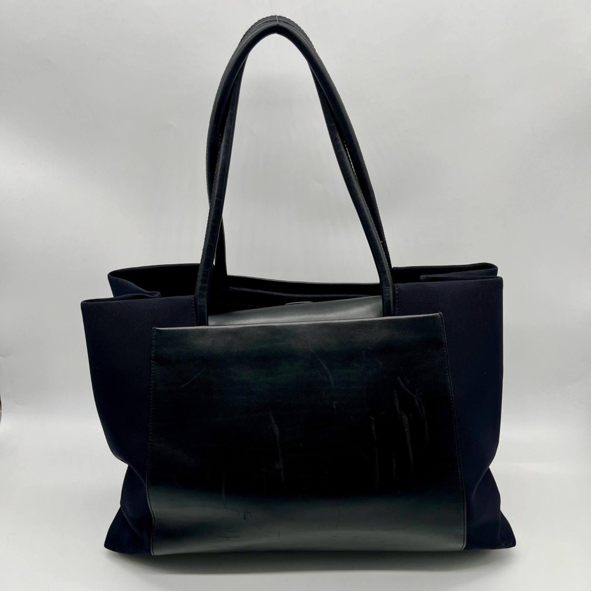 Tumi Black Everyday Mixed Material Tote Bag