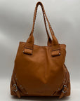 Kenneth Cole Brown Leather Tote Bag