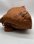 Kenneth Cole Brown Leather Tote Bag