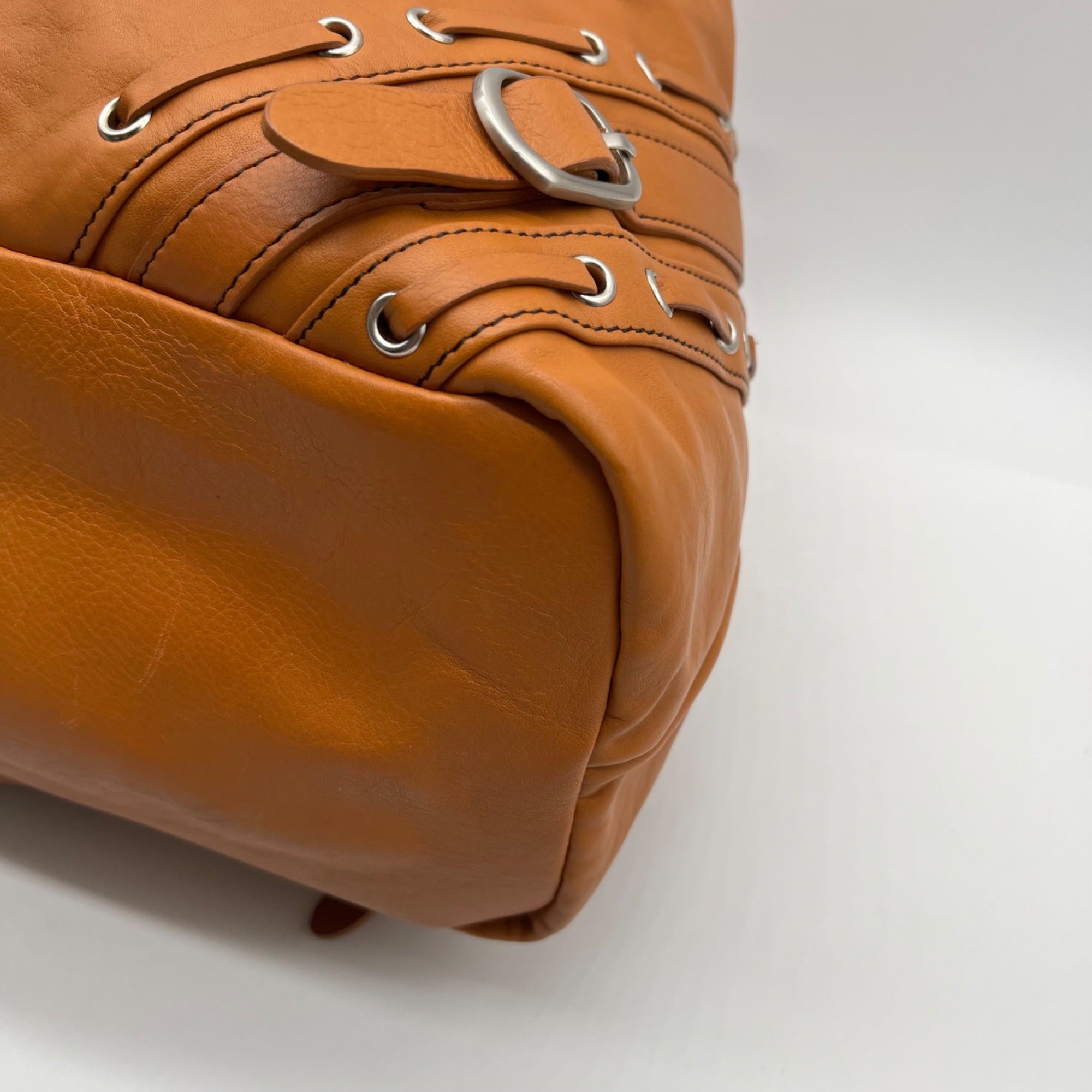 Kenneth Cole Brown Leather Tote Bag