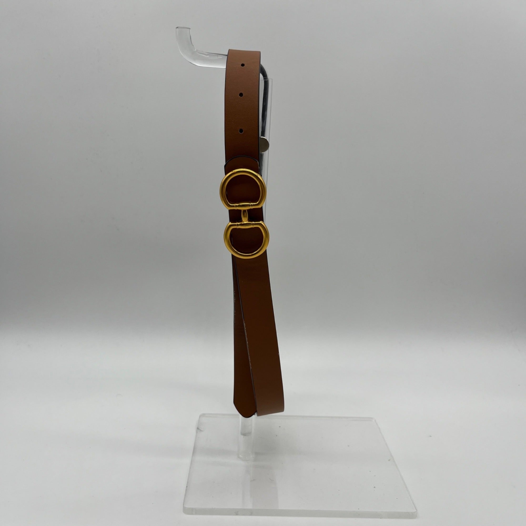 Ferragamo Black Leather Belt