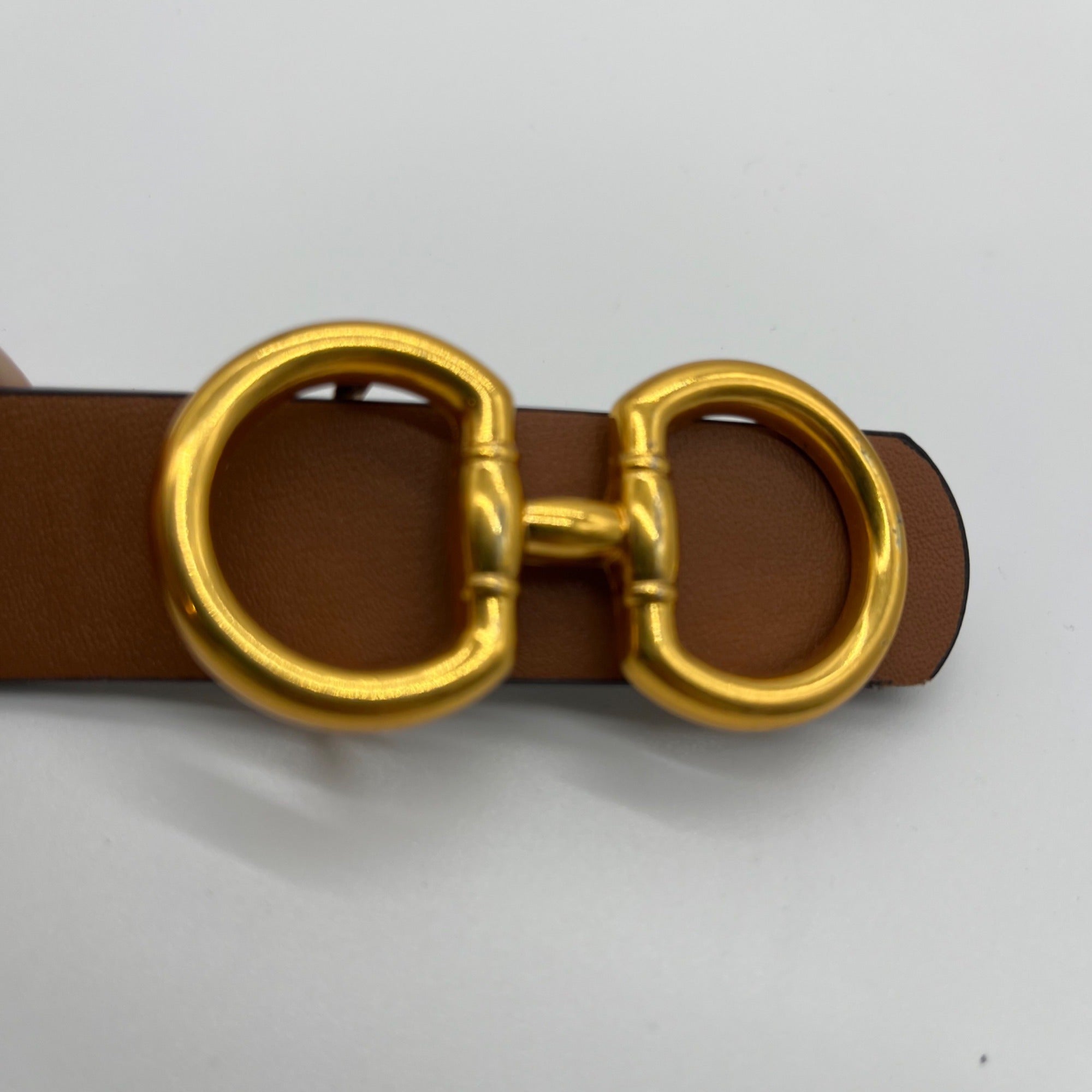Ferragamo Black Leather Belt
