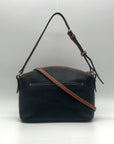 Dooney & Bourke Black Pebbled Leather Crossbody Bag
