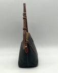Dooney & Bourke Black Pebbled Leather Crossbody Bag