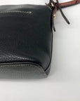 Dooney & Bourke Black Pebbled Leather Crossbody Bag