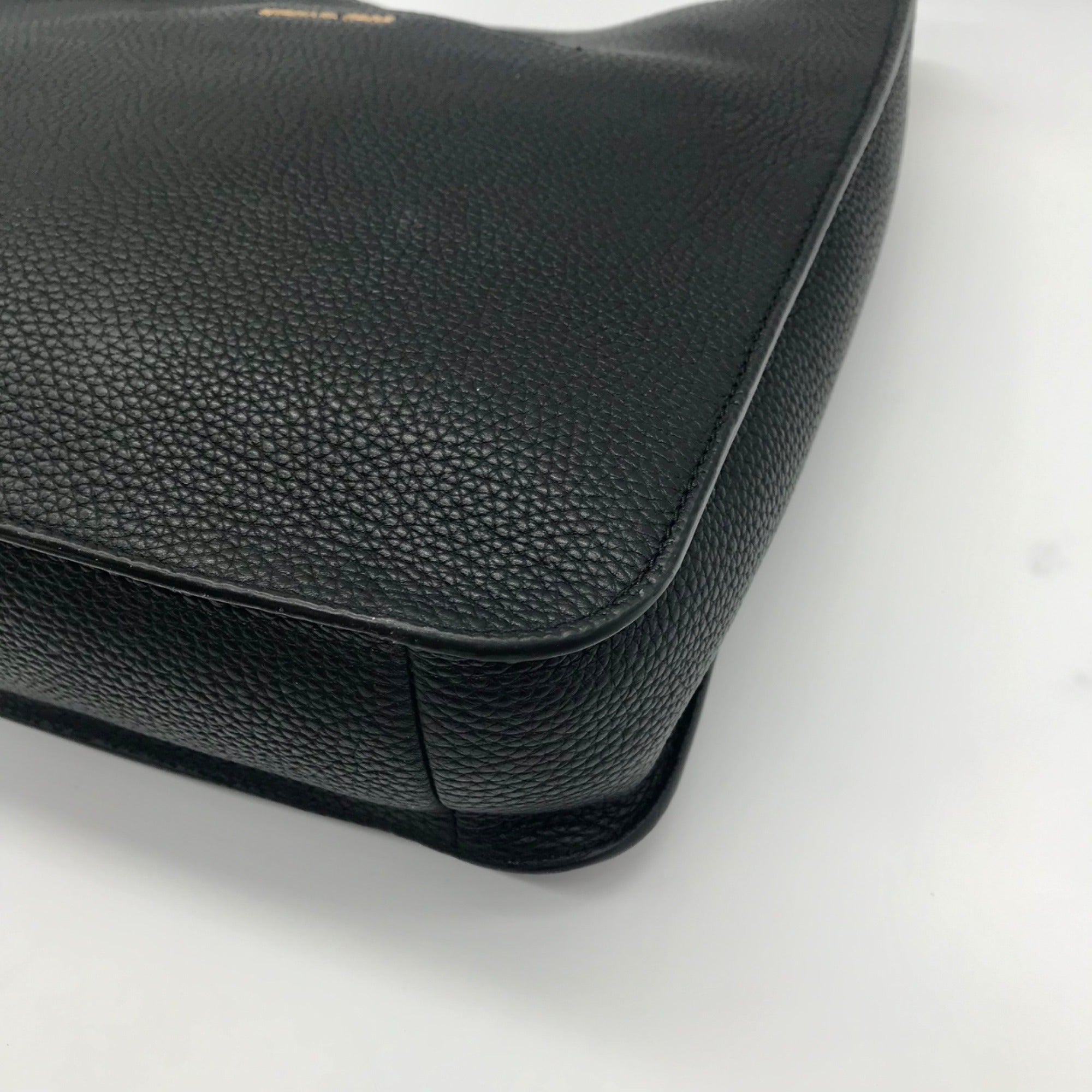 Michael Kors Black Pebbled Leather Sullivan Crossbody Bag