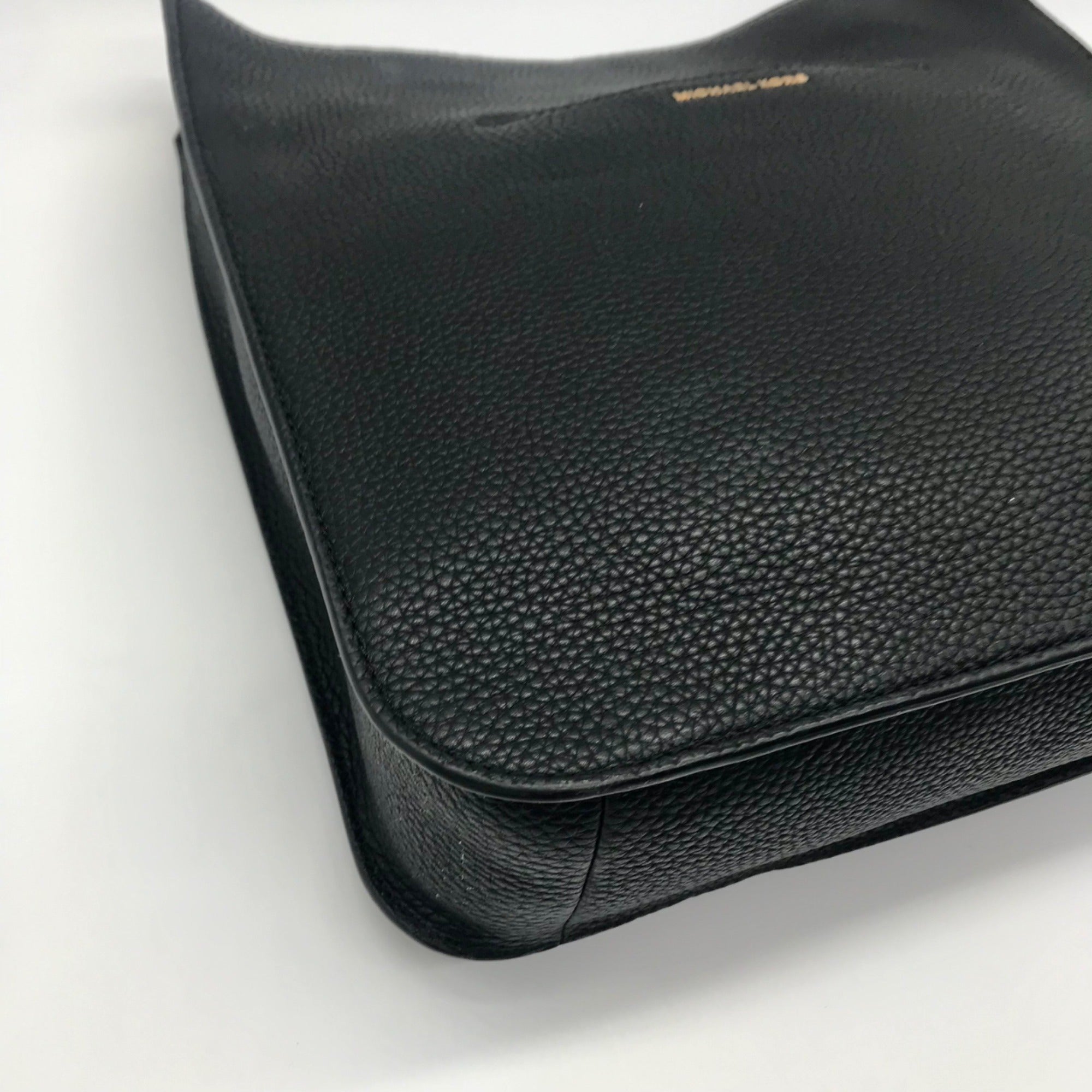 Michael Kors Black Pebbled Leather Sullivan Crossbody Bag
