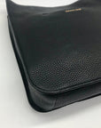 Michael Kors Black Pebbled Leather Sullivan Crossbody Bag