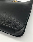 Michael Kors Black Pebbled Leather Sullivan Crossbody Bag