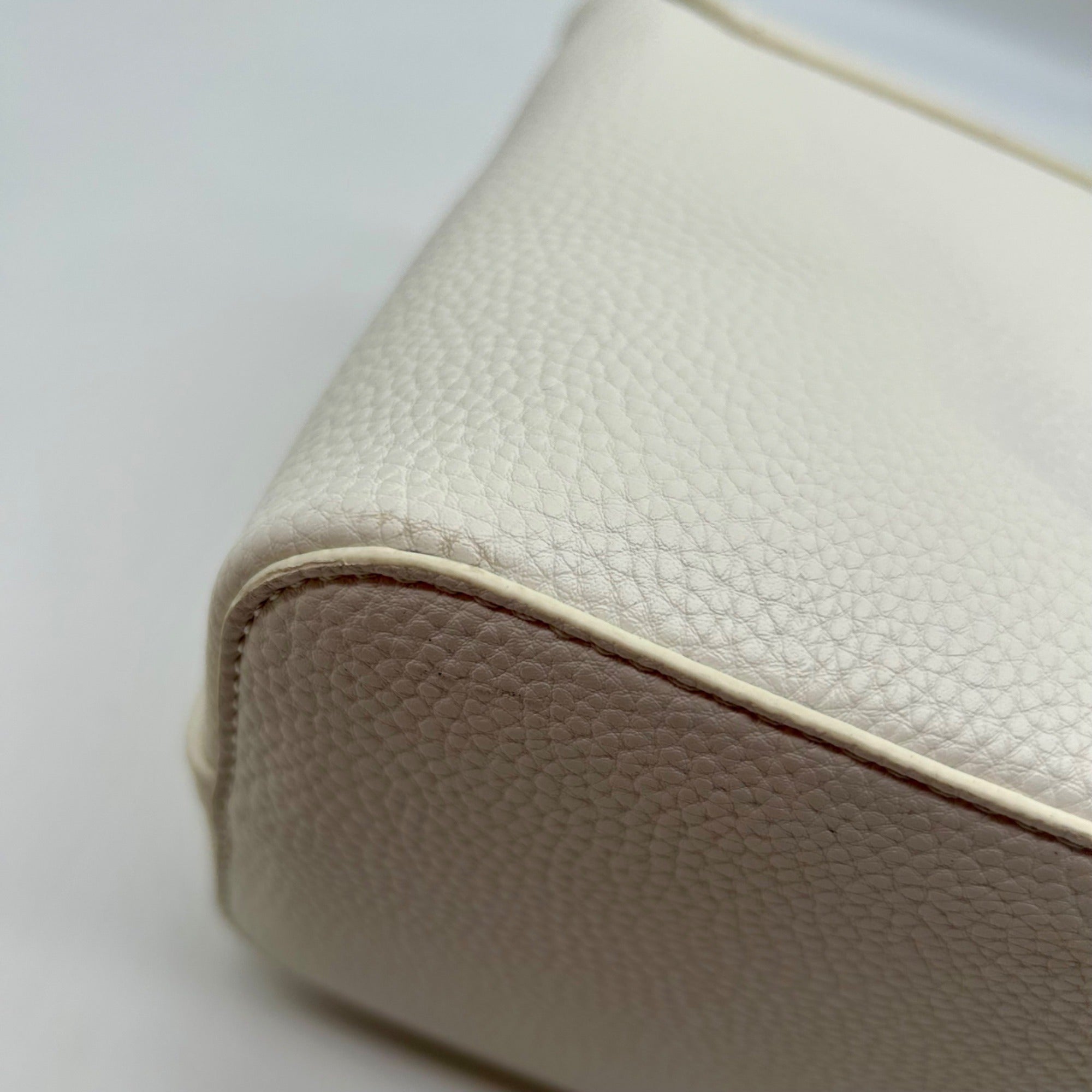 Like Dreams White Leather Bowtie Crossbody Bag