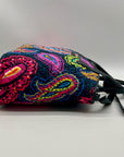 Vera Bradley Blue Twilight Paisley Pattern Traveler Bag