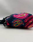 Vera Bradley Blue Twilight Paisley Pattern Traveler Bag