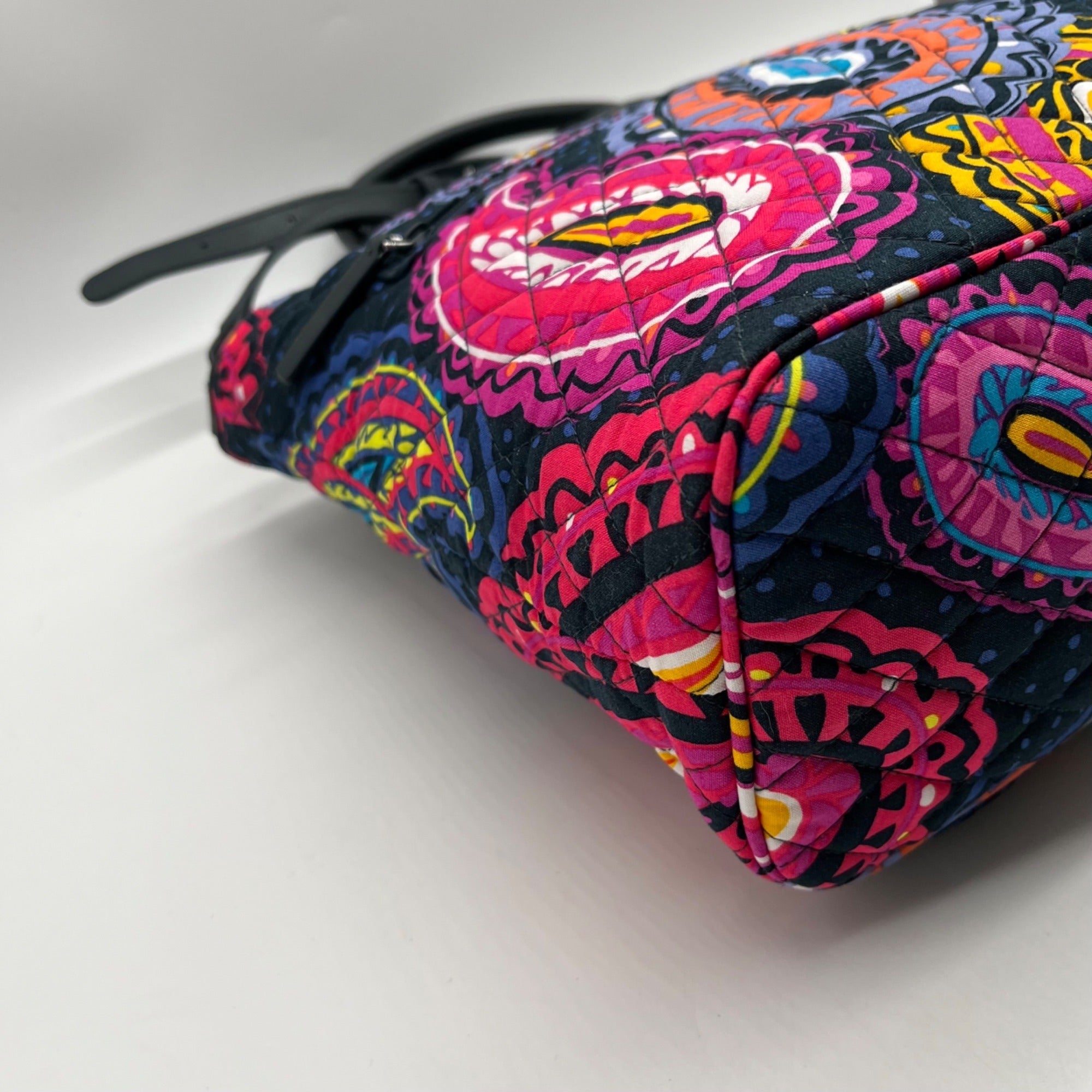 Vera Bradley Blue Twilight Paisley Pattern Traveler Bag