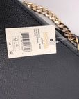 Michael Kors Black Leather Large East West Crossbody