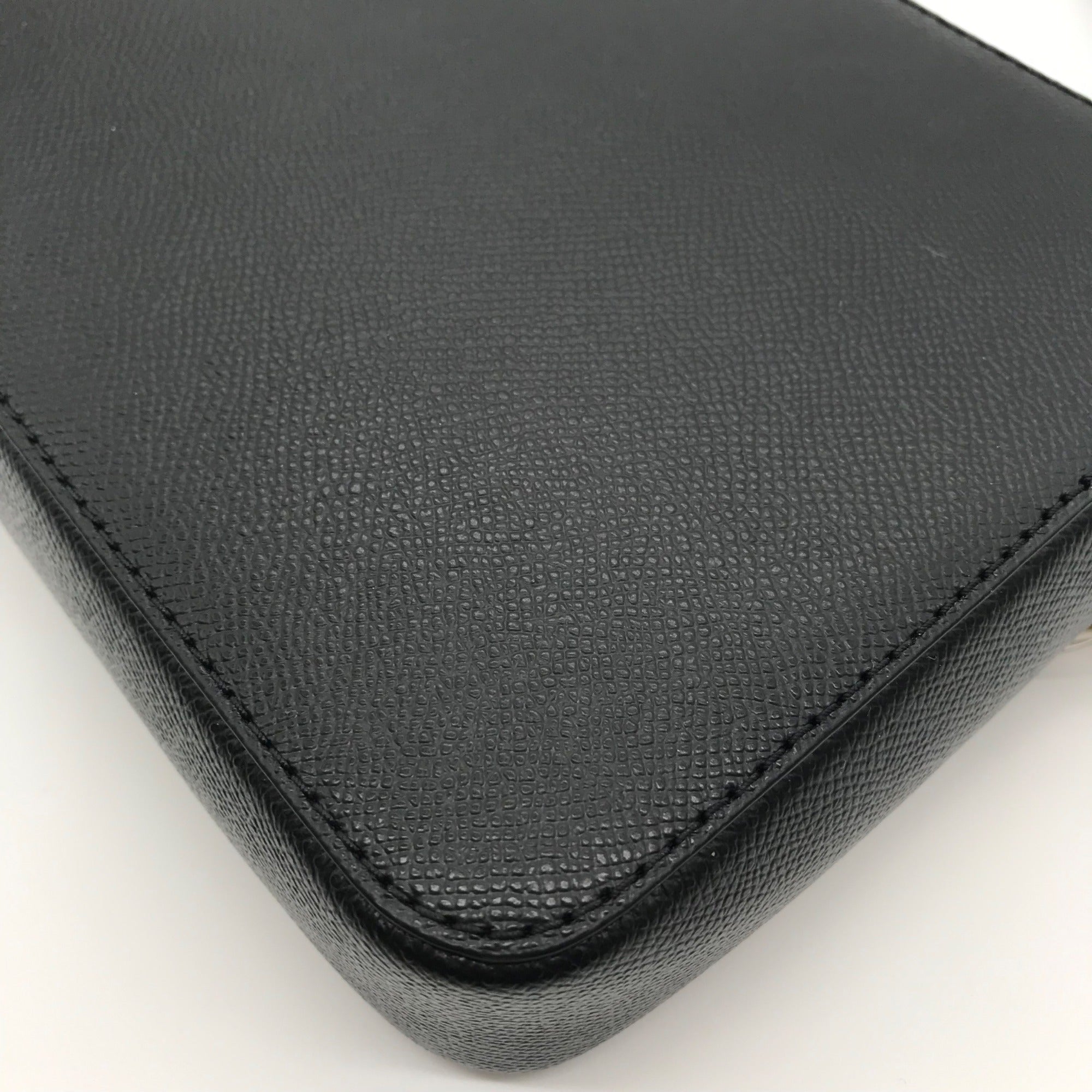 Michael Kors Black Leather Large East West Crossbody