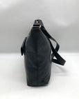 Kate Spade Black Pebbled Leather Serena Shoulder Bag