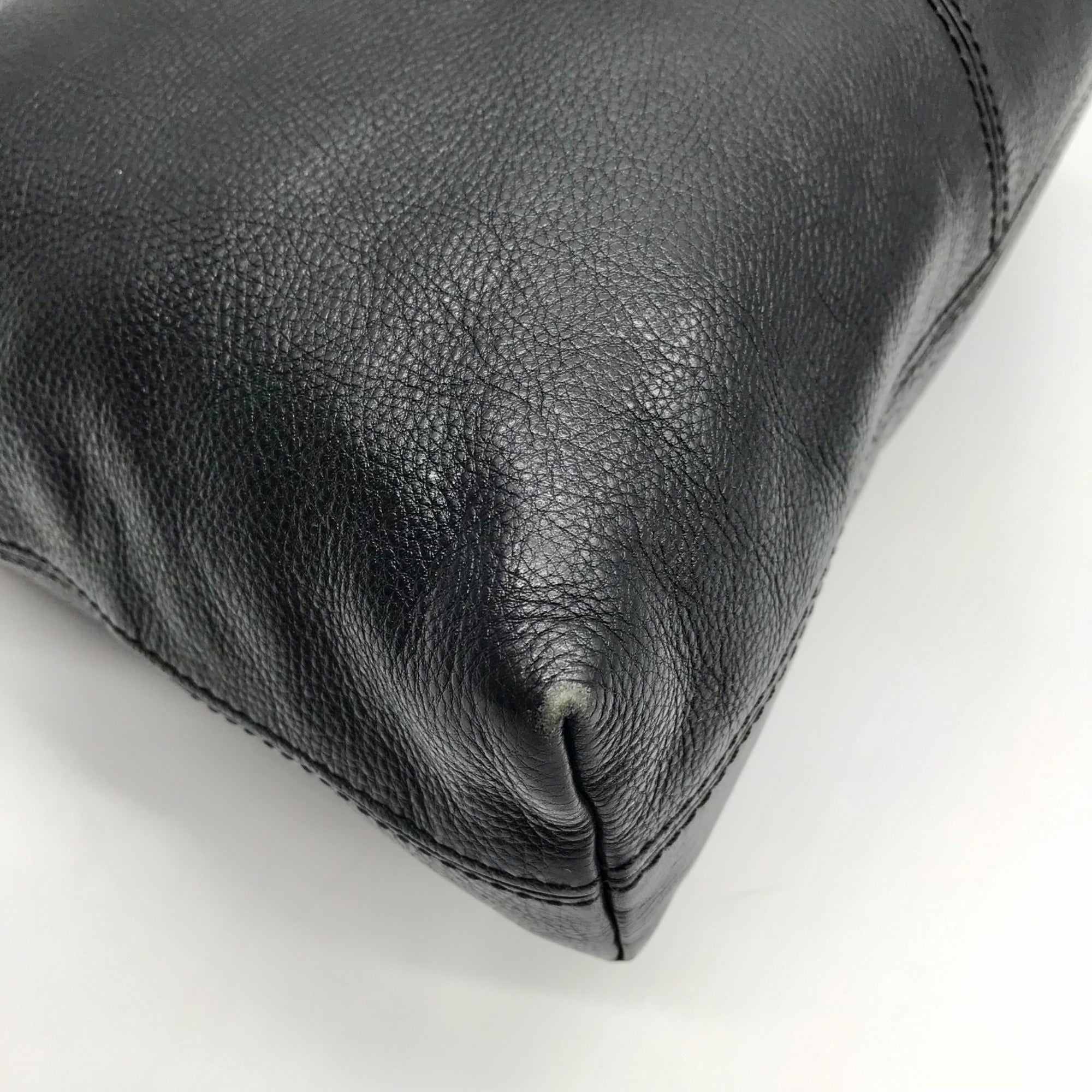 Kate Spade Black Pebbled Leather Serena Shoulder Bag