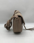 Stella & Dot Mushroom Leather Sloane Crossbody Bag