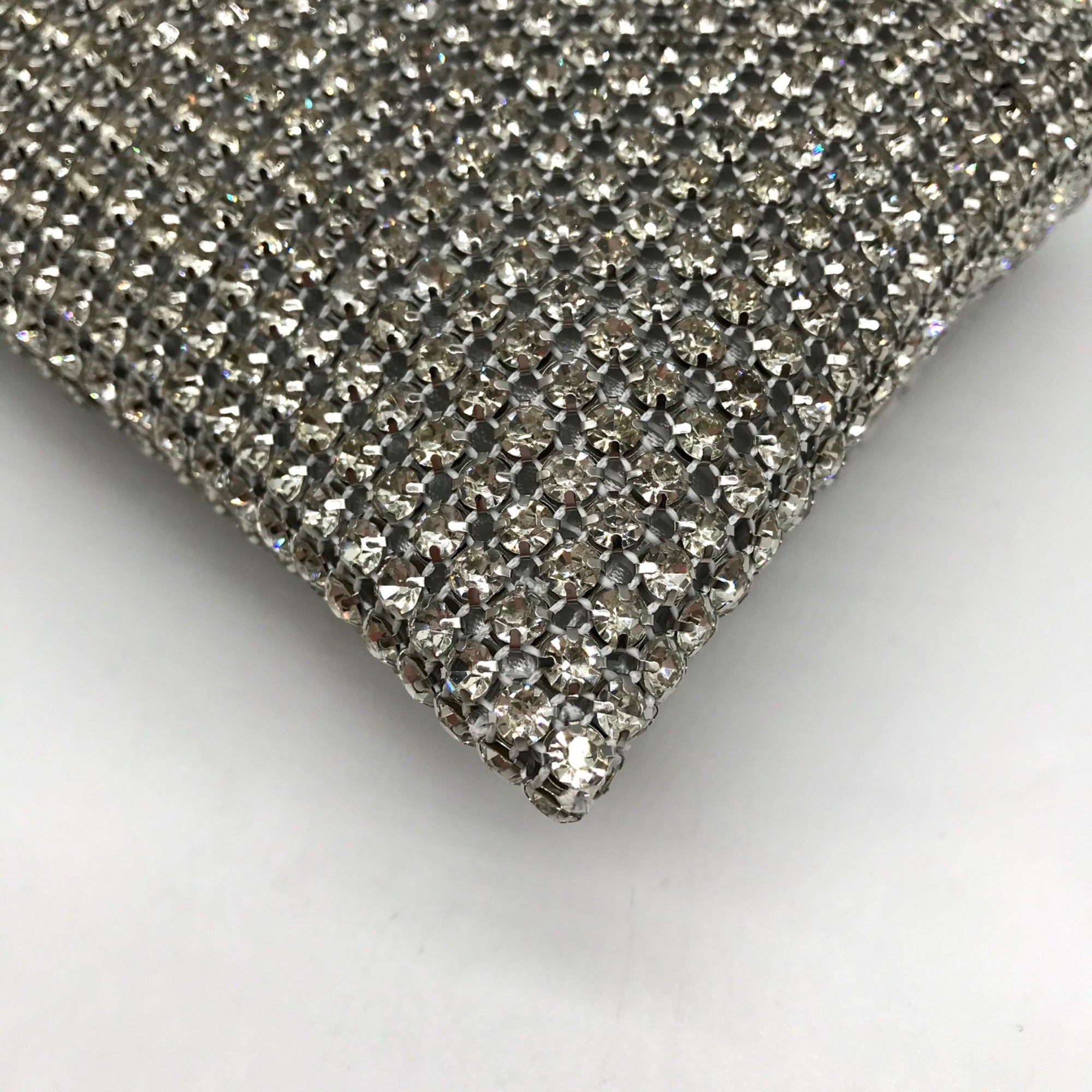 I.N.C. International Concepts Silver Mesh Prudence Convertible Clutch
