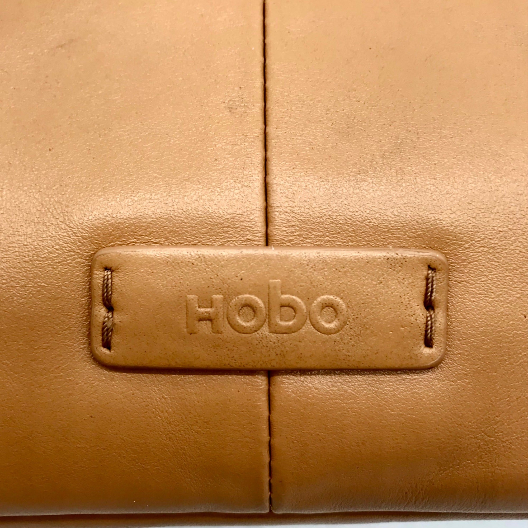 Hobo Caramel Double Zip Crossbody Bag